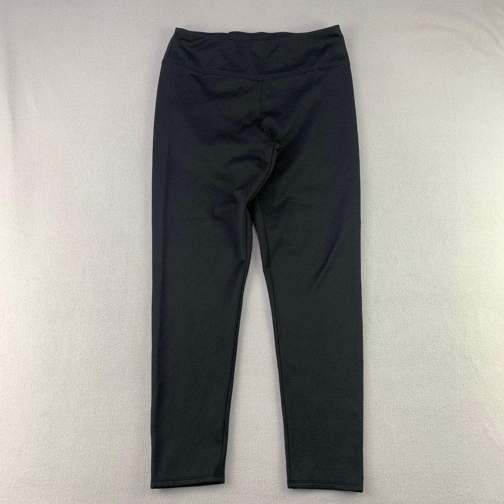 Lot of 2 ClimateRight Fleece Leggings Womens Large Performance Thermal Tight